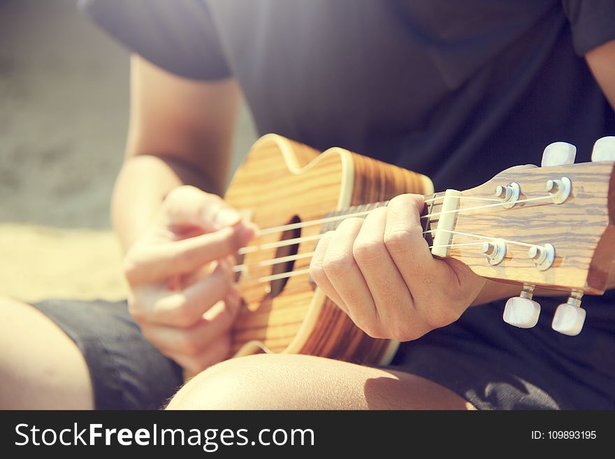 Acoustic, Guitarist, Hands