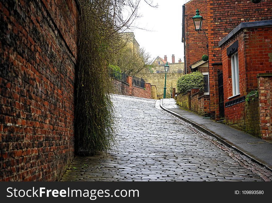 Alley, Architecture, Buildings