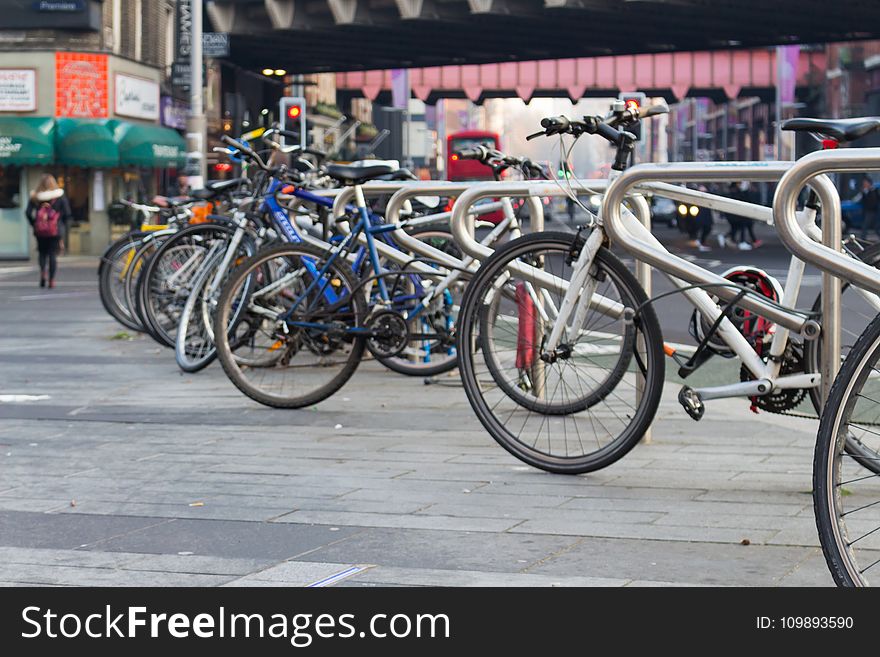 Bicycle, Parking, Bicycles