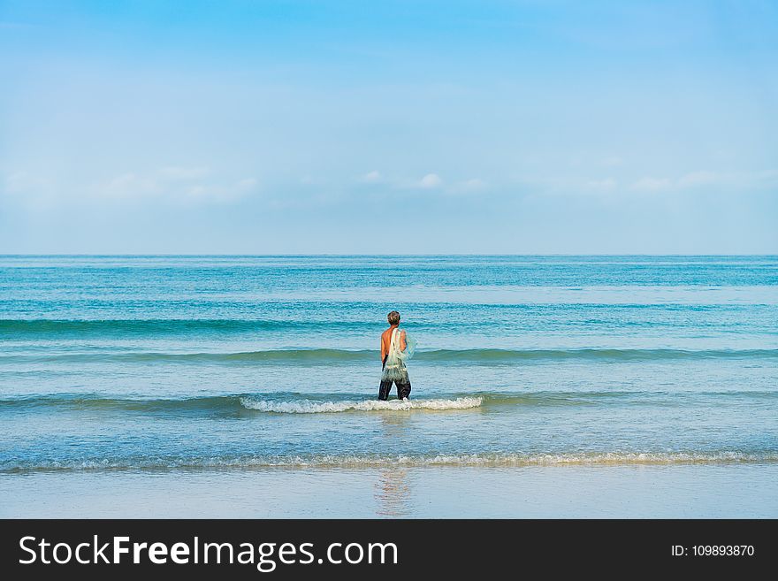 Activity, Alone, Beach