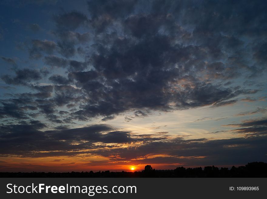 Beautiful, Calm, Cloudscape