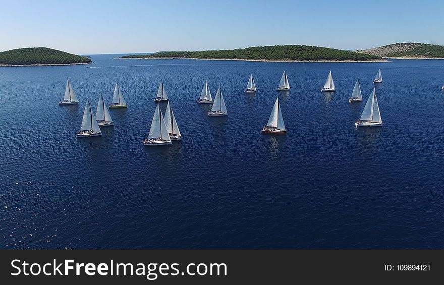 Blue, Boats, Daylight