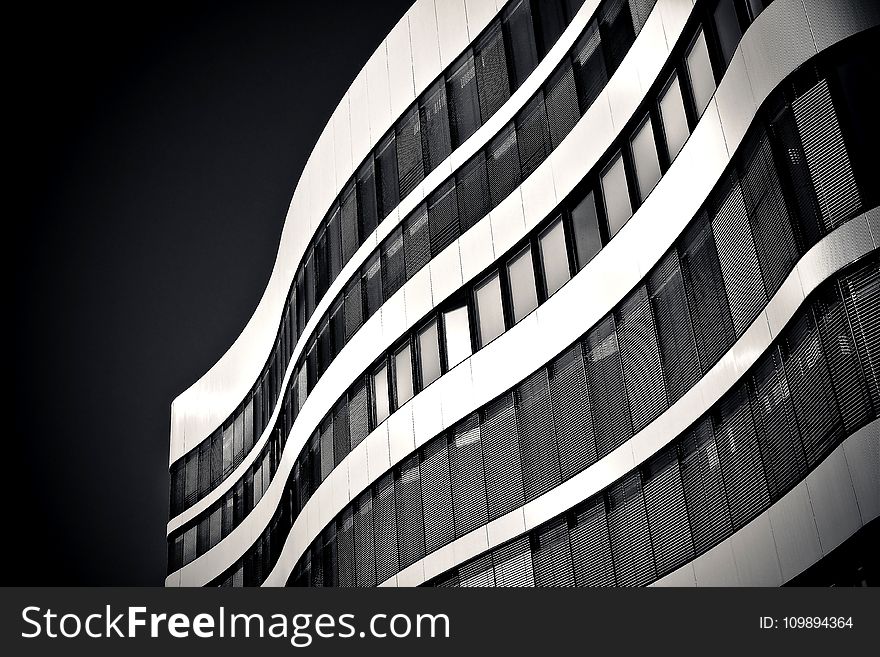 Architecture, Black-and-white, Building