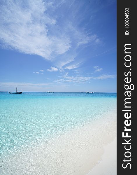 Beach, Blue, Sky