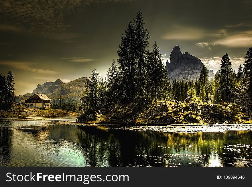 Alpine, Clouds, Dawn