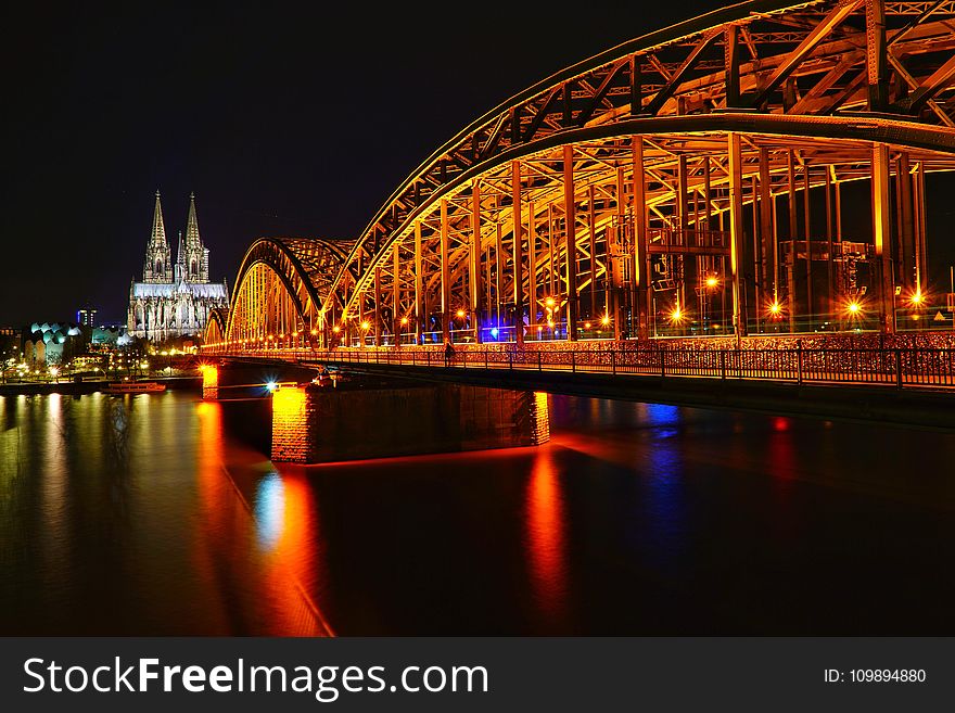 Architecture, Bridge, Buildings