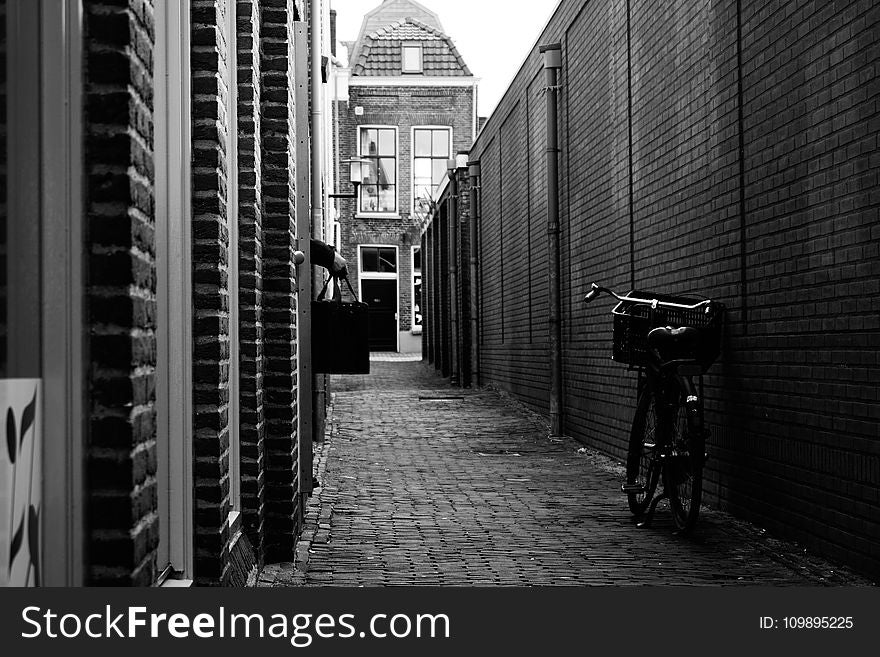 Alley, Bicycle, Bike