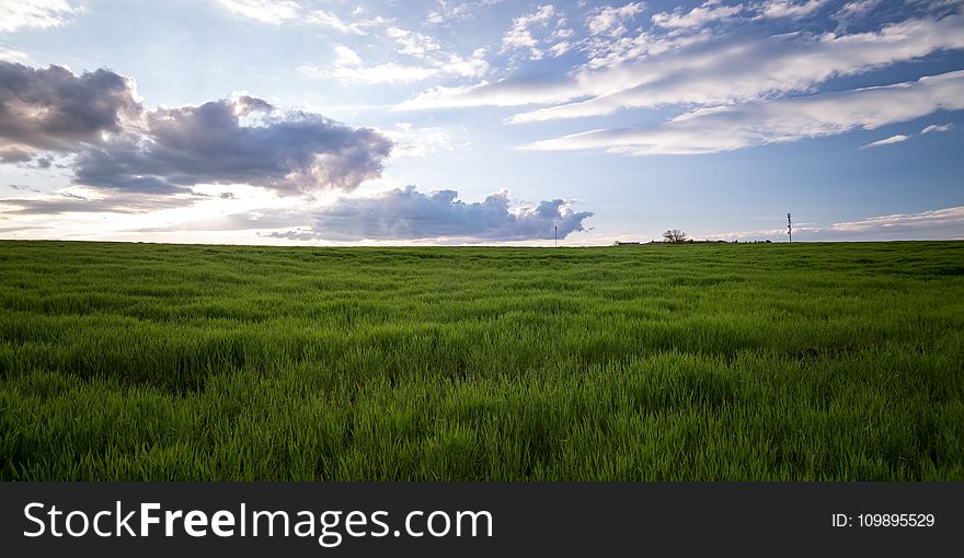 Agriculture, Clouds, Countryside