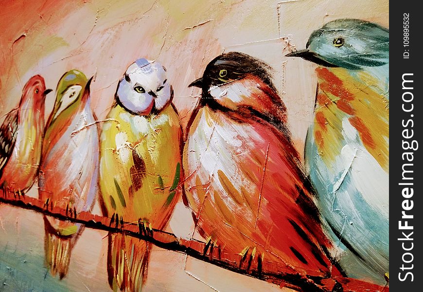 Art, Artistic, Birds