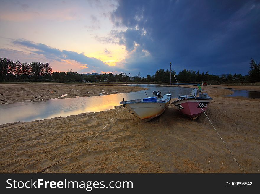 Beach, Dawn, Dusk