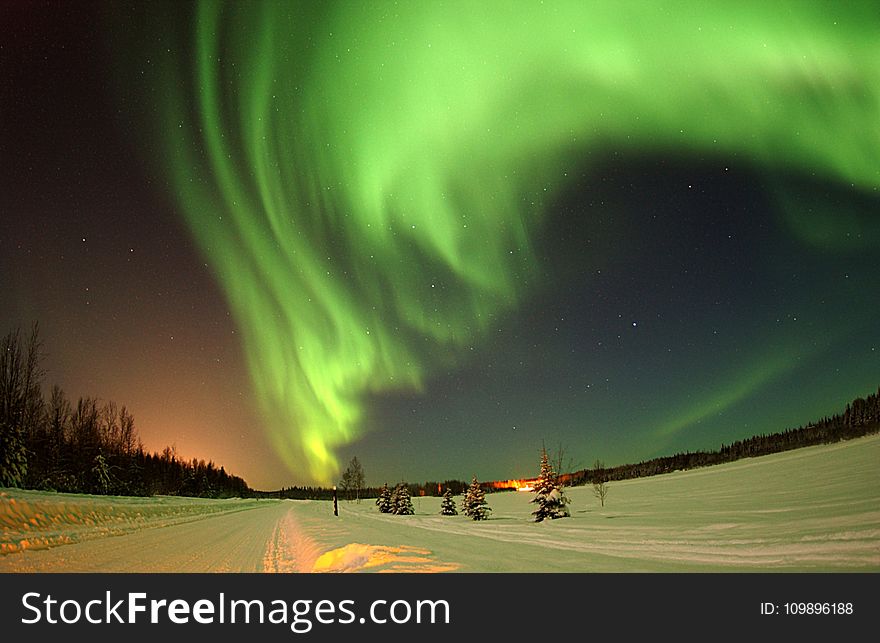 Alaska, Atmosphere, Aurora