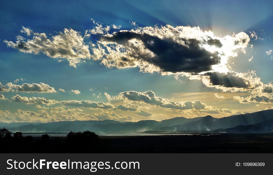 Air, Atmosphere, Blue