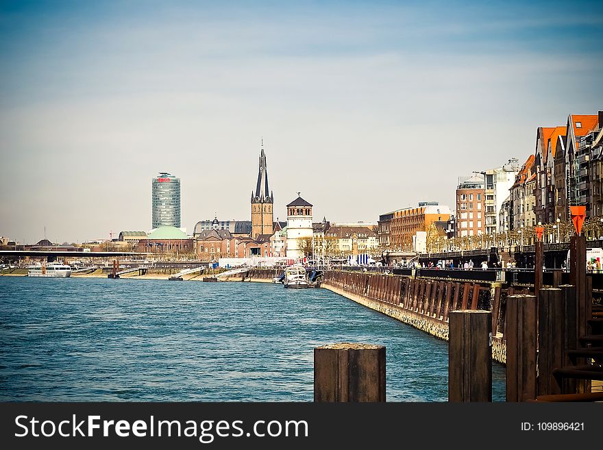 Architecture, Boats, Bridge