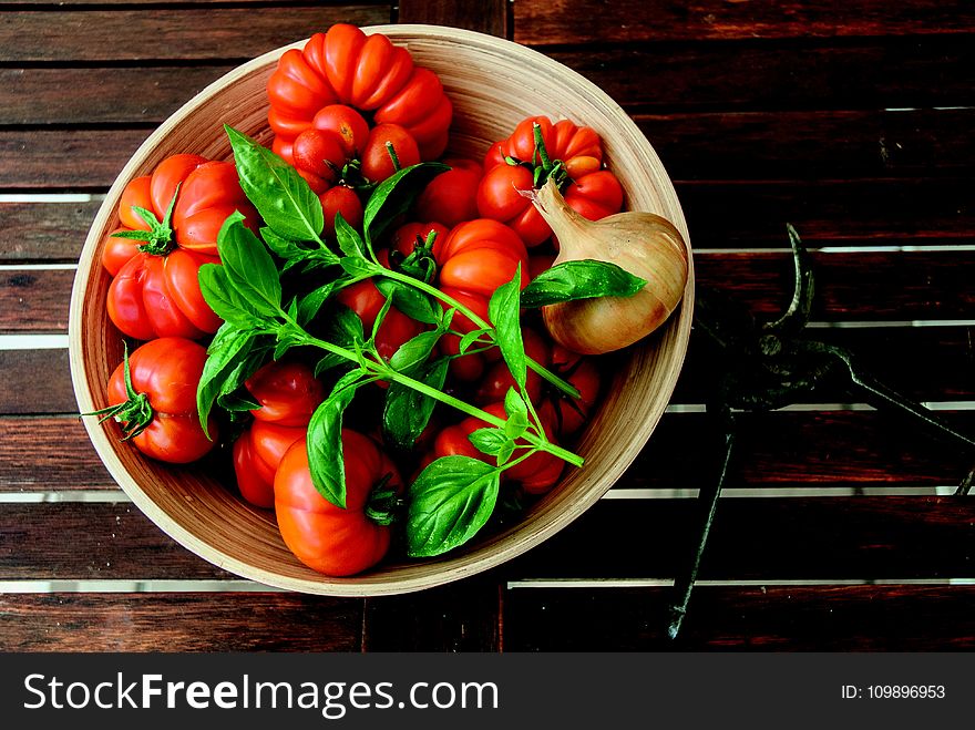 Basil, Blur, Bowl