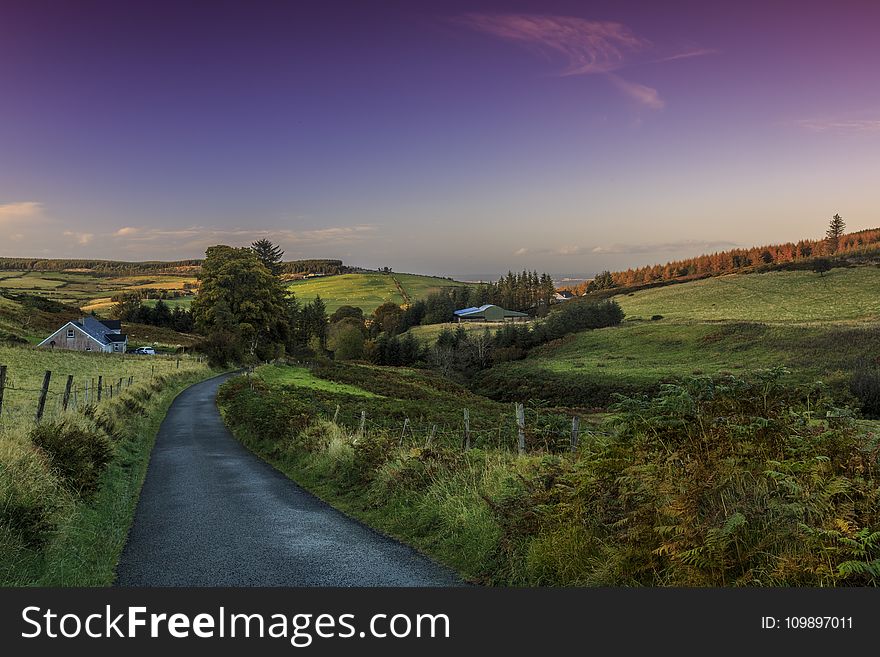 Agriculture, Clouds, Countryside