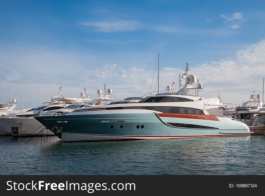 Boats, Dock, Harbor