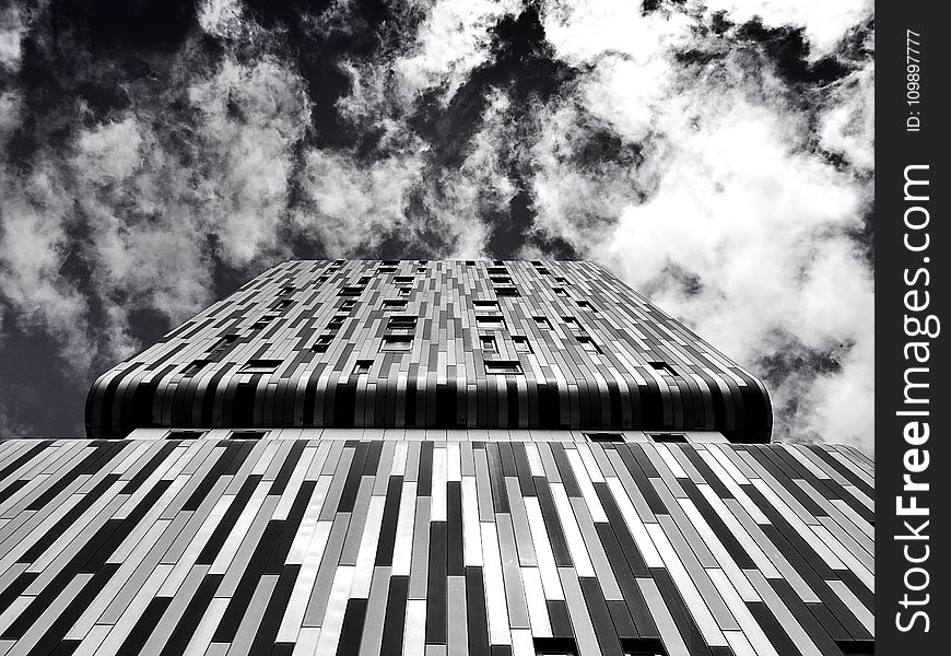 Architecture, Black-and-white, Building