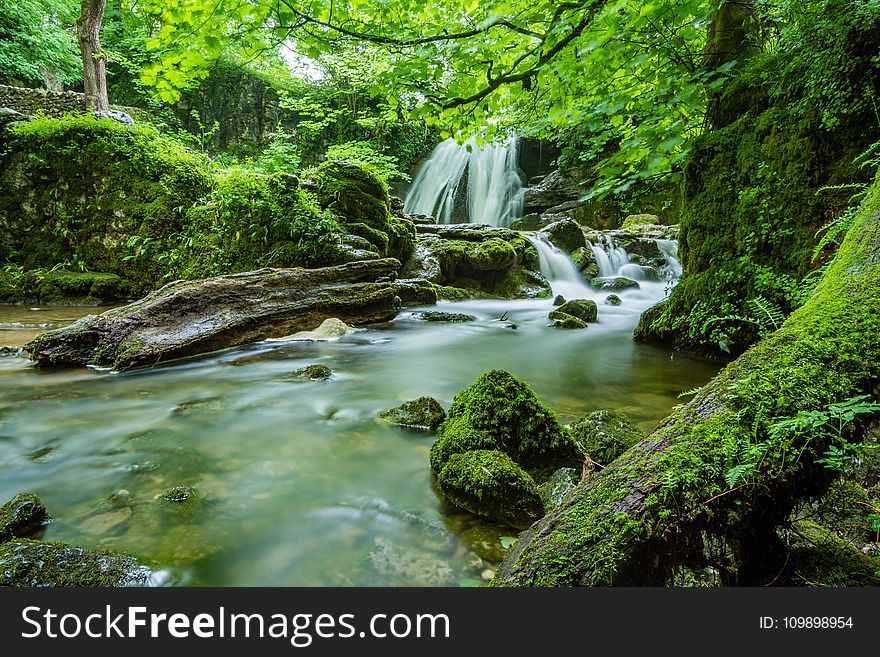 Beautiful, Cascade, Creek