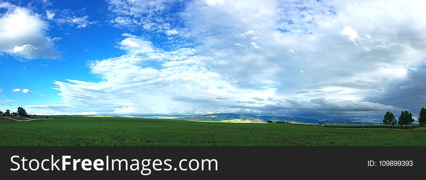 Agriculture, Blue, Sky