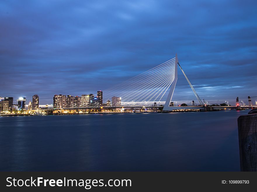 Architecture, Bridge, Buildings