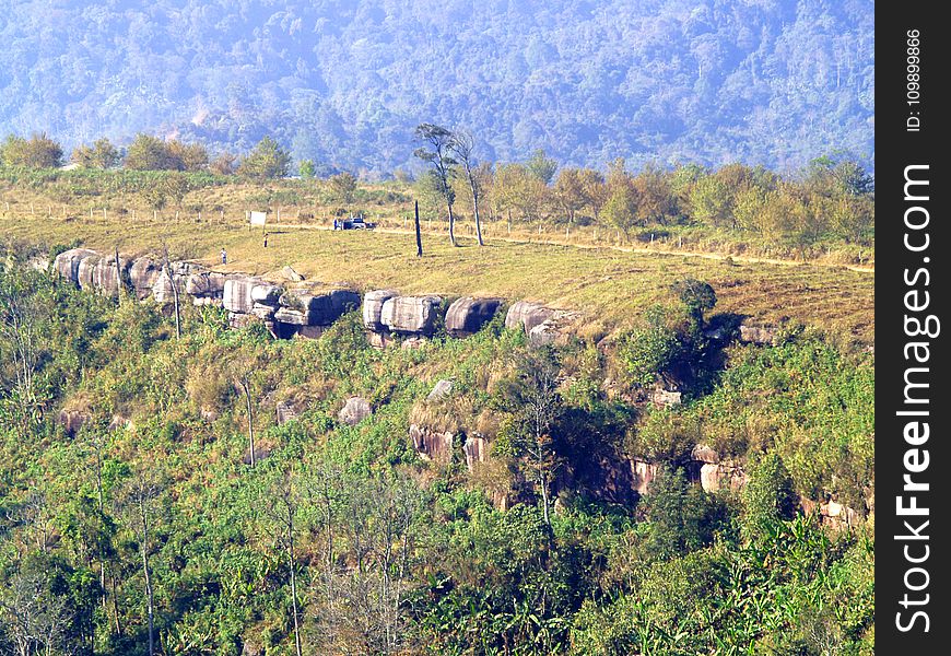 Cliff, Countryside, Environment