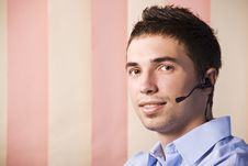 Customer Service Man Customer Service Man