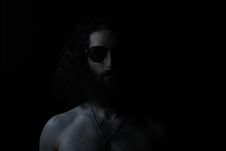 Free Grayscale Photography Of Topless Man Wearing Sunglasses Royalty Free Stock Image - 109906946