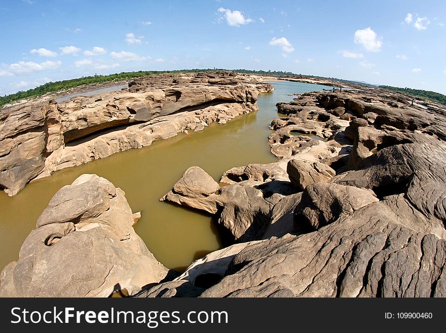 Backgrounds, Boulders, Clouds