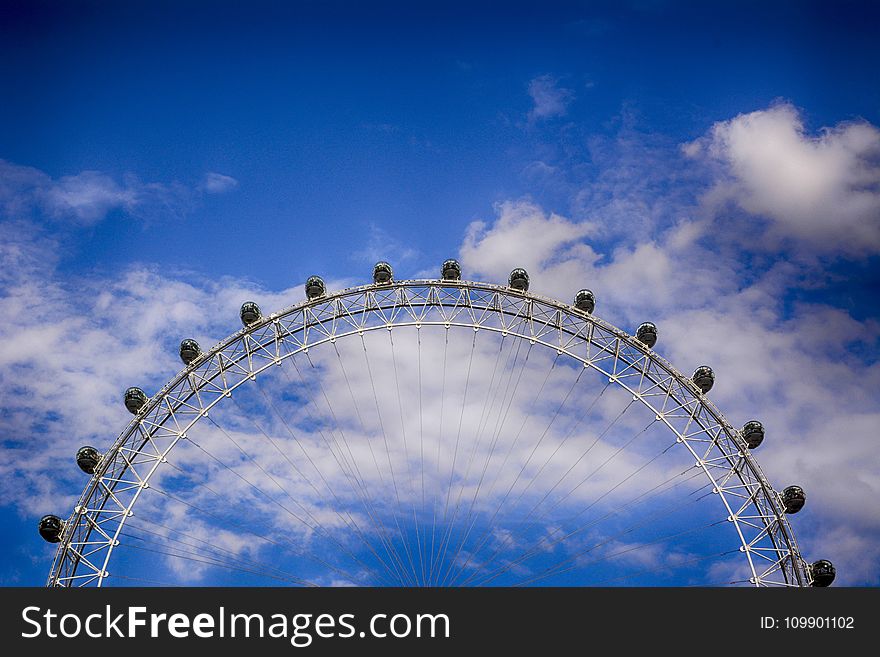 Blue, Sky, Bright