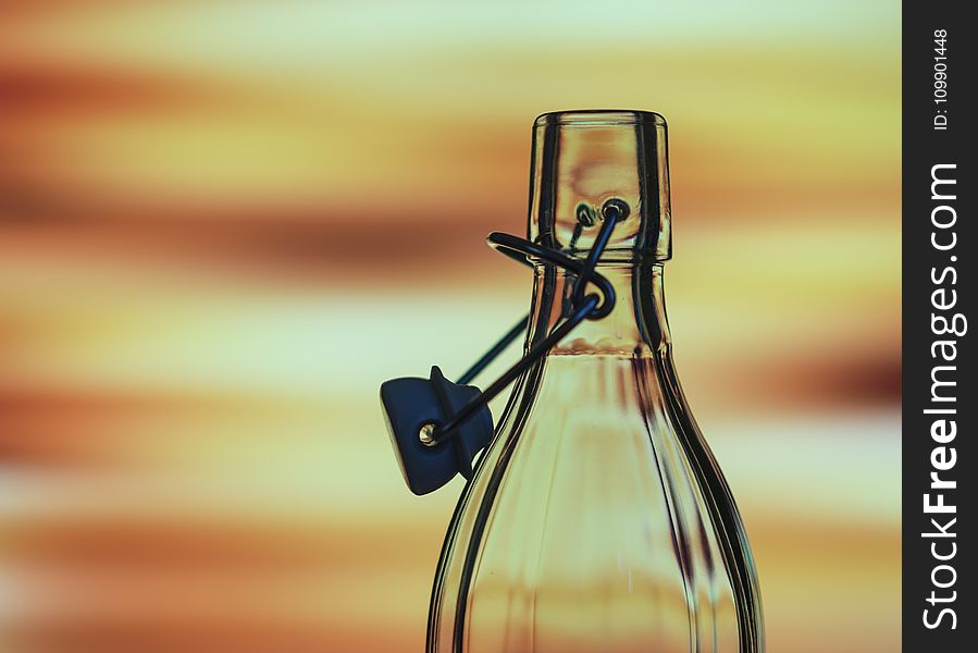 Background, Blur, Bottle