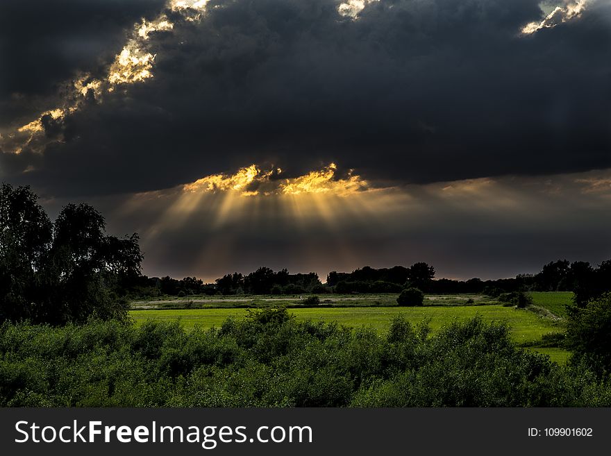 Agriculture, Air, Clouds