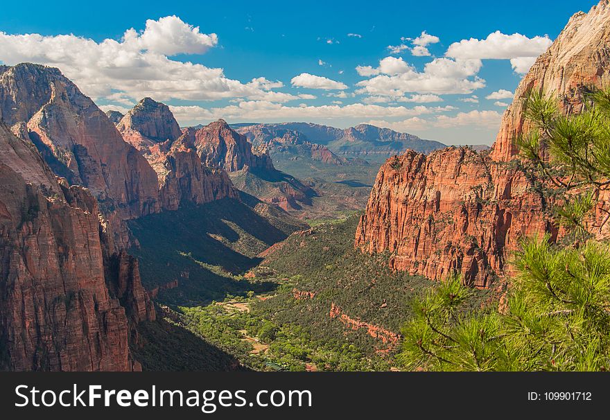 Blue, Sky, Canyon