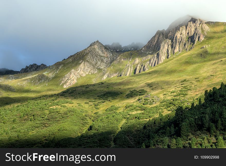 Alps, Cloud, Clouds