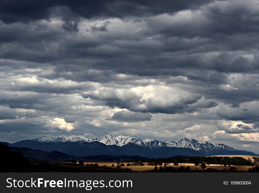 Cloudy, Skies, Dramatic