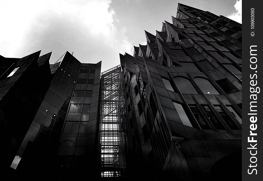 Architecture, Black, Black-and-white