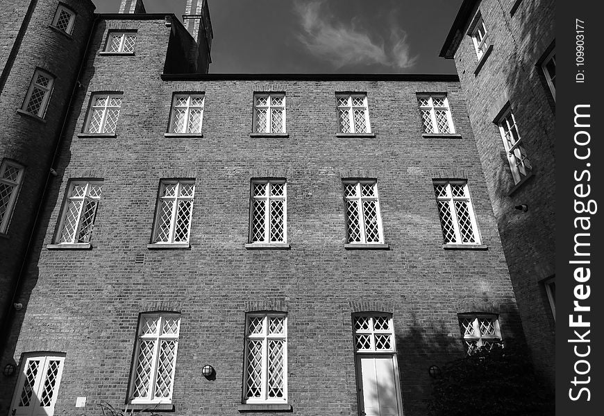 Architecture, Black-and-white, Building