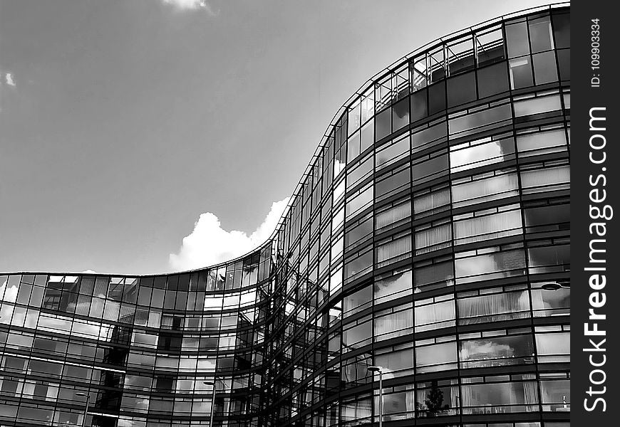 Architecture, Black-and-white, Building