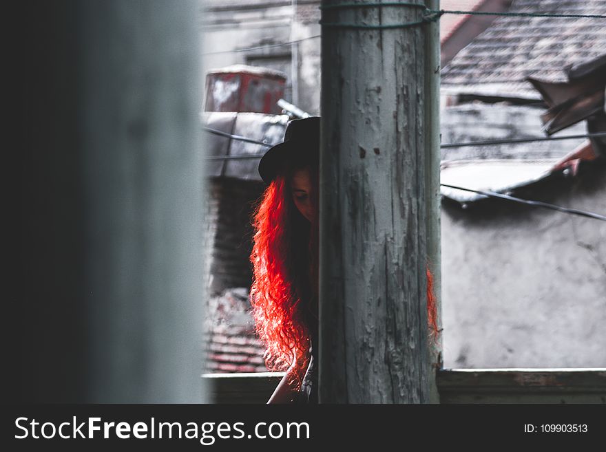 Girl, Hair, Lady