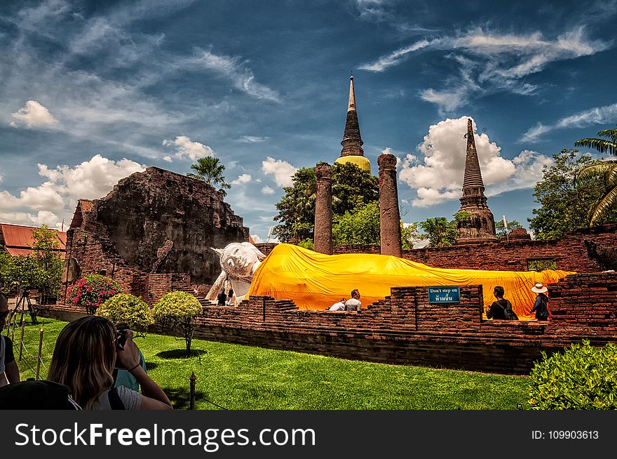 Ancient, Architecture, Buddha