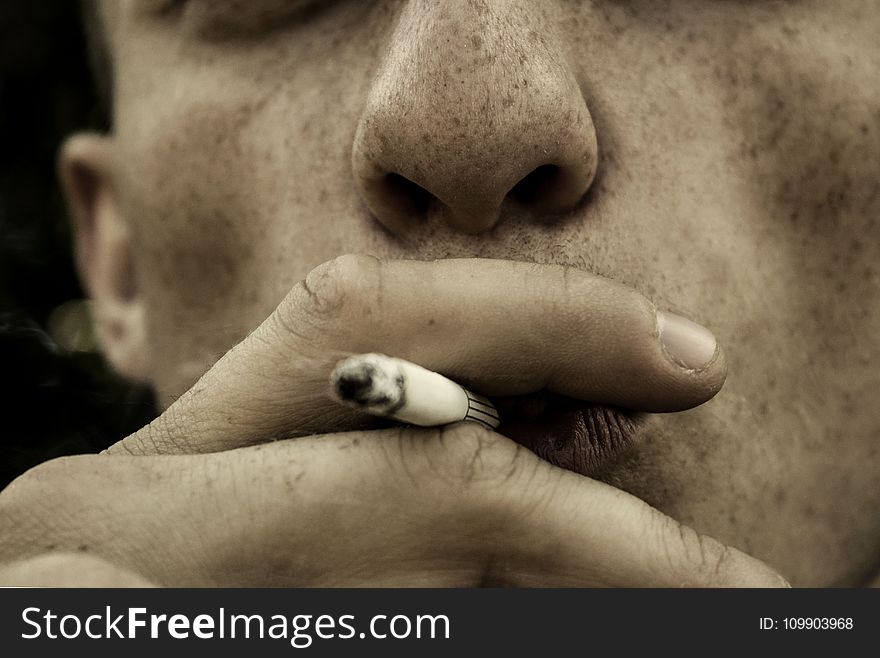 Cigar, Cigarette, Close-up