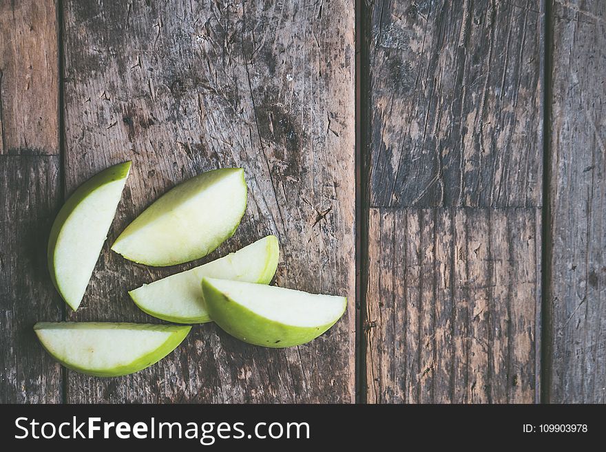 Apples, Background, Board