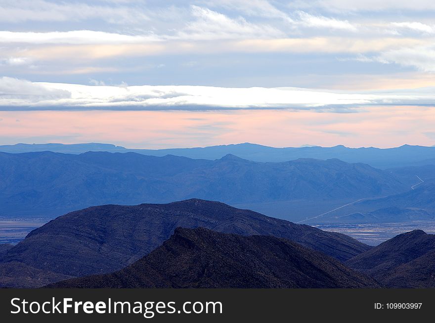 Scenic View of Mountains