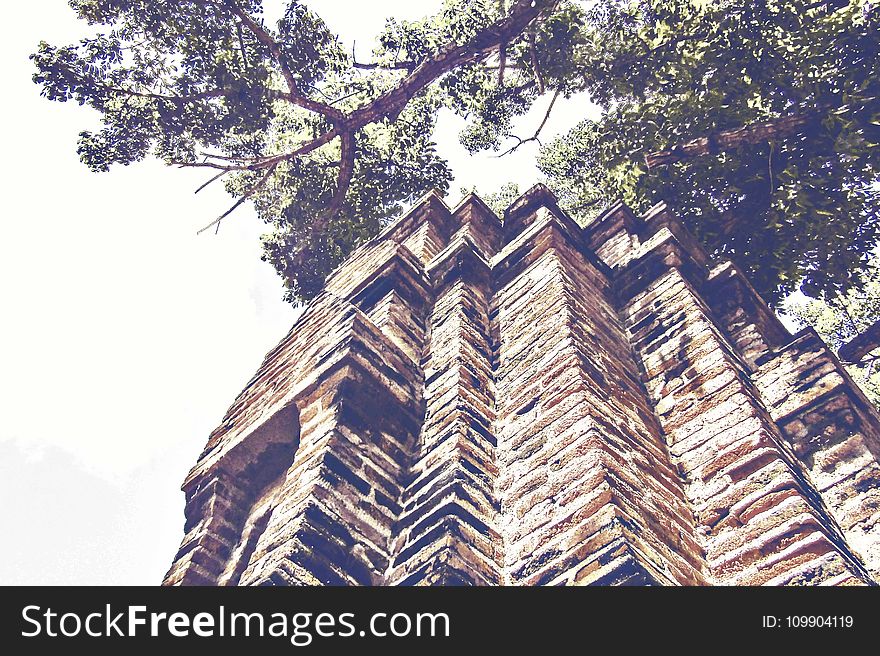 Ancient, Architecture, Brick