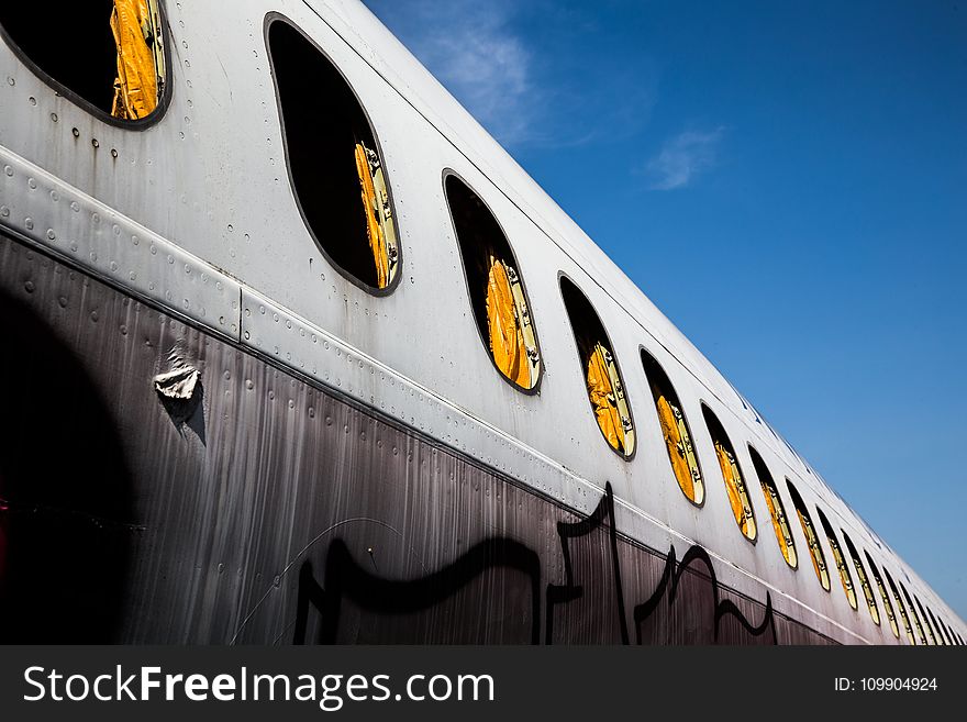 Abandoned, Aircraft, Airplane