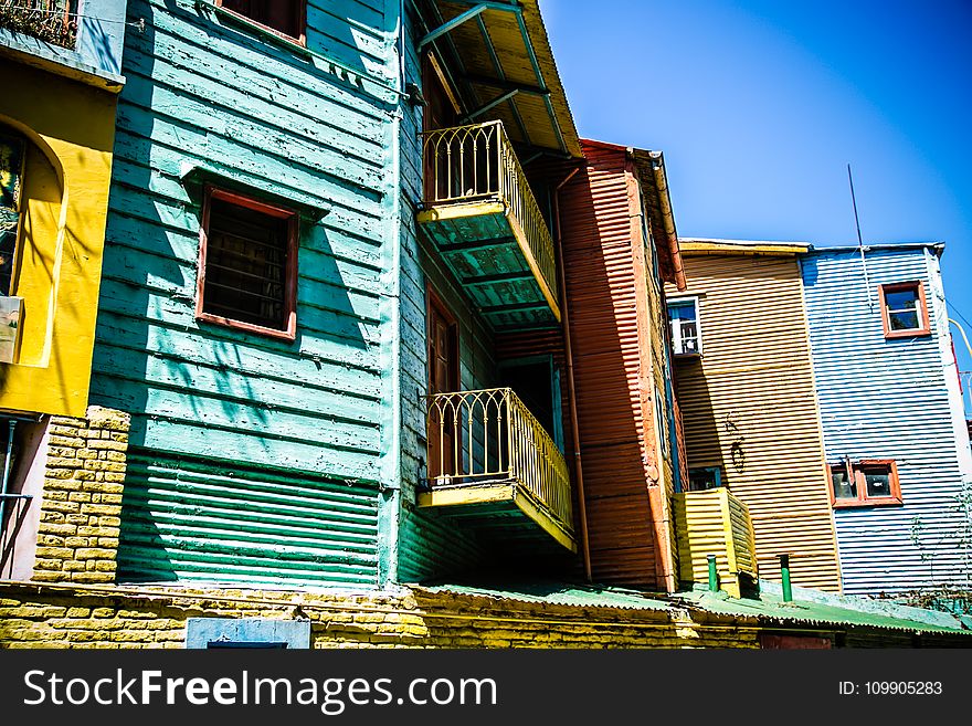 Architecture, Balconies, Building