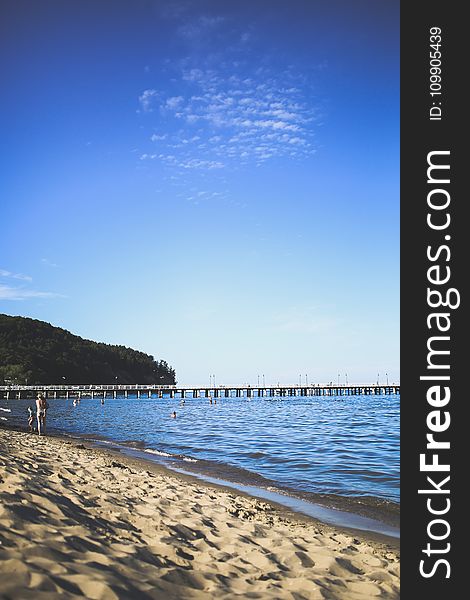 Beach & pier