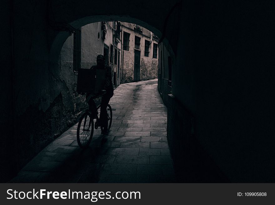 Alley, Bicycle, Bike