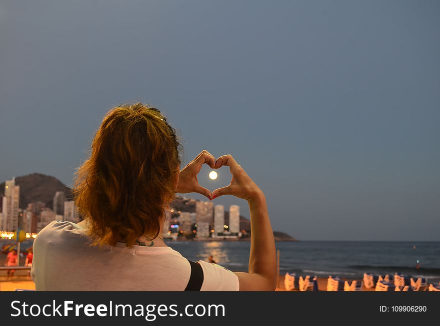 Beach, Benidorm, Heart