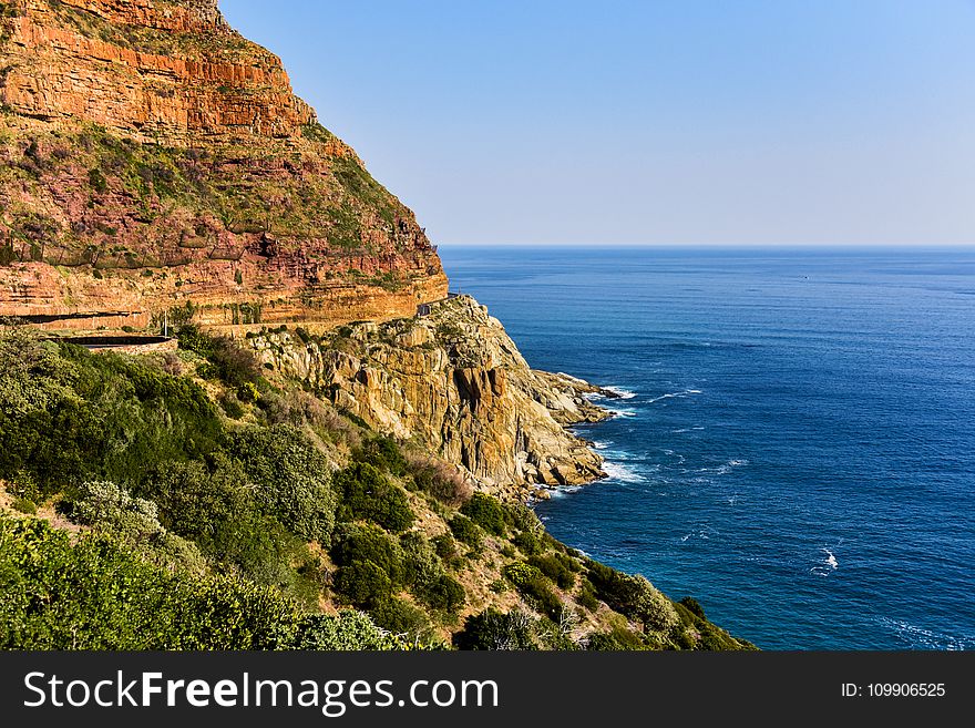 Cape, Town, Cliff