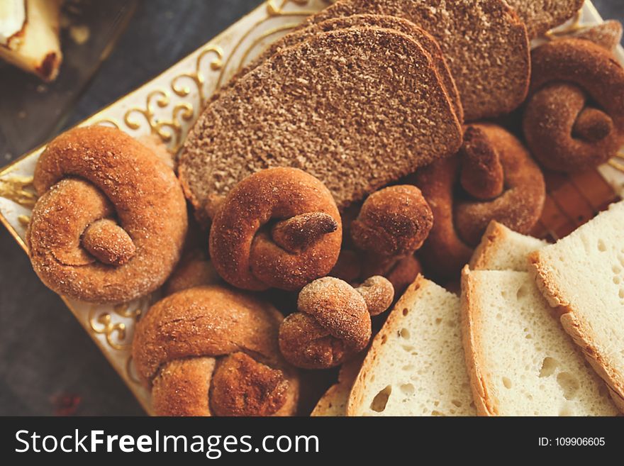 Bagels and bread